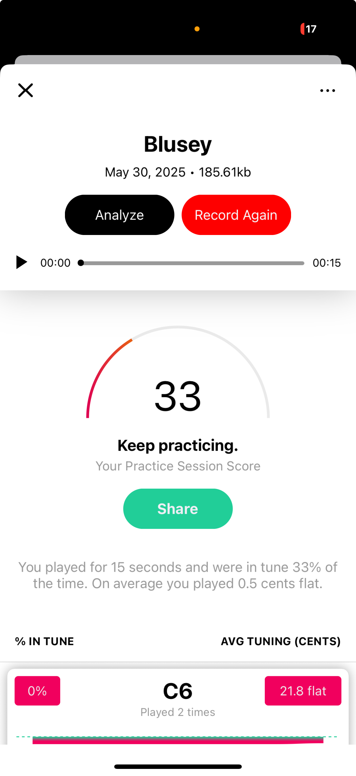 Practice Feedback
