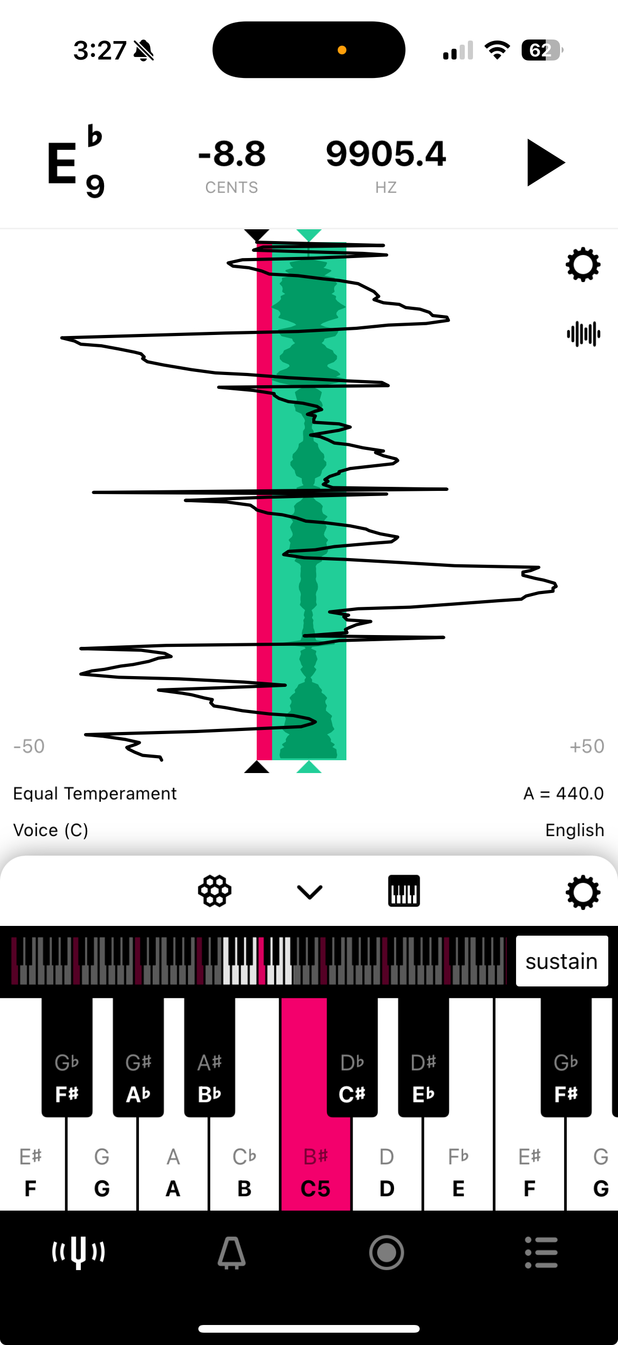 Tunable App Screenshot